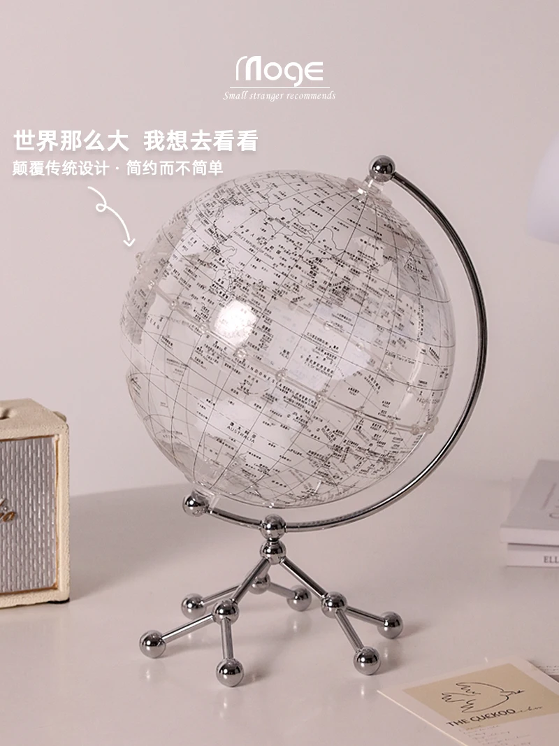 Nordic Creative Transparent Globe Light Luxury Office Desktop Decoration Living Room TV Cabinet Decoration
Nordic Creative Transparent Globe Light Luxury Office Desktop Decoration Living Room TV Cabinet Decoration