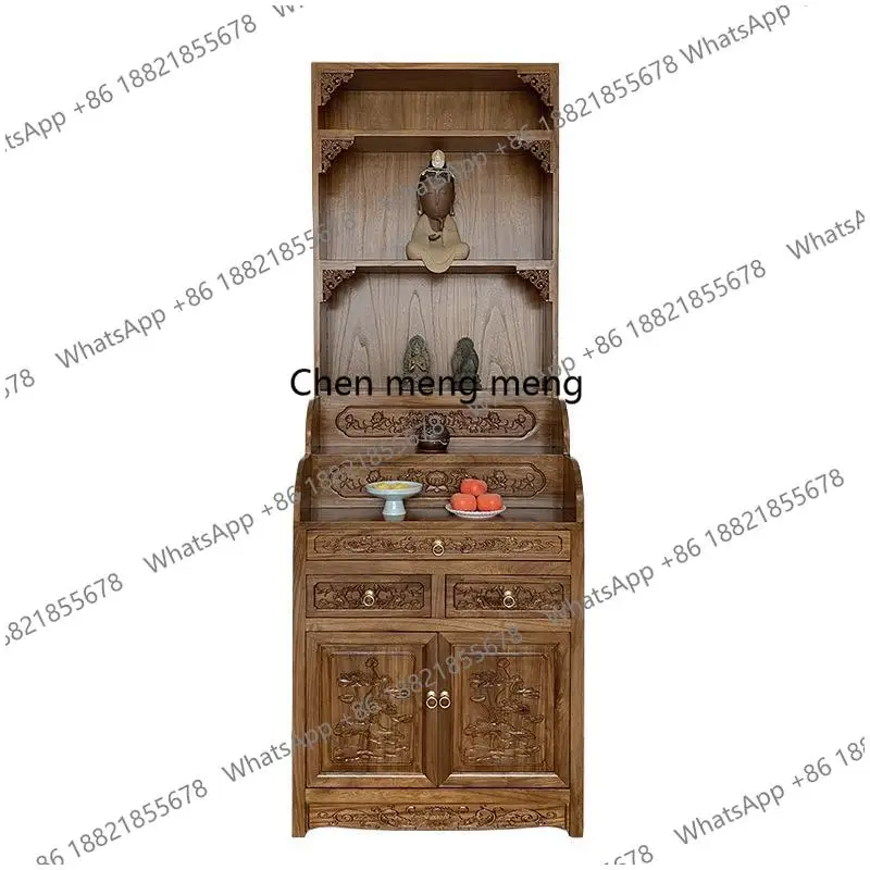 Chinese vertical cabinet three-layer shrine table Buddha table household offering table Buddha cabinet Tibetan
Chinese vertical cabinet three-layer shrine table Buddha table household offering table Buddha cabinet Tibetan