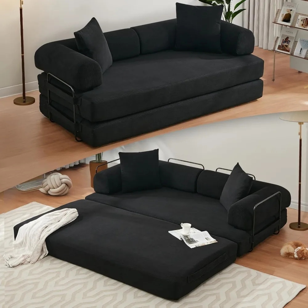 78.5'' Convertible Folding Sofa Bed – 4-in-1 Modular Floor Couch, Corduroy Small Cloud Couch, Compressed Foldable Sleeper Sofa,
78.5'' Convertible Folding Sofa Bed – 4-in-1 Modular Floor Couch, Corduroy Small Cloud Couch, Compressed Foldable Sleeper Sofa,