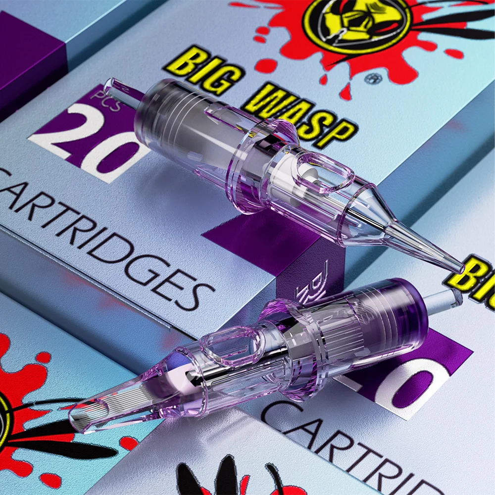 20pcs/box BIGWASP Pro Tattoo Cartridge Needles RL/RS/RM/M 0.30/0.35mm Disposable Permanent Makeup SMP Universal Tattoo Needles
20pcs/box BIGWASP Pro Tattoo Cartridge Needles RL/RS/RM/M 0.30/0.35mm Disposable Permanent Makeup SMP Universal Tattoo Needles