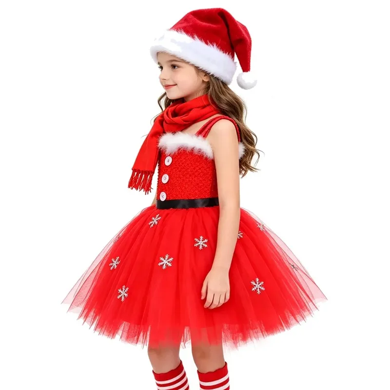 Little girl red Christmas-themed fluffy dress, children's Christmas party performance costume,New Year festival stage dress gown
Little girl red Christmas-themed fluffy dress, children's Christmas party performance costume,New Year festival stage dress gown