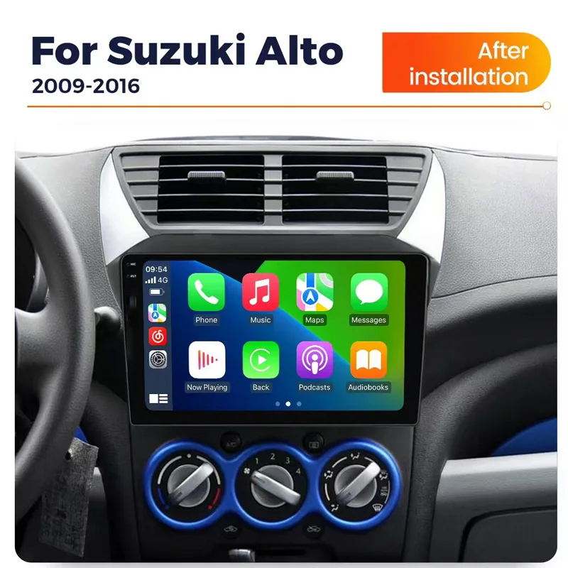 9“4+64GB Car Radio For Suzuki Alto 2009-2016 Multimedia Player Navigation GPS Android Auto Carplay FM DSP WIFI 2Din
9“4+64GB Car Radio For Suzuki Alto 2009-2016 Multimedia Player Navigation GPS Android Auto Carplay FM DSP WIFI 2Din