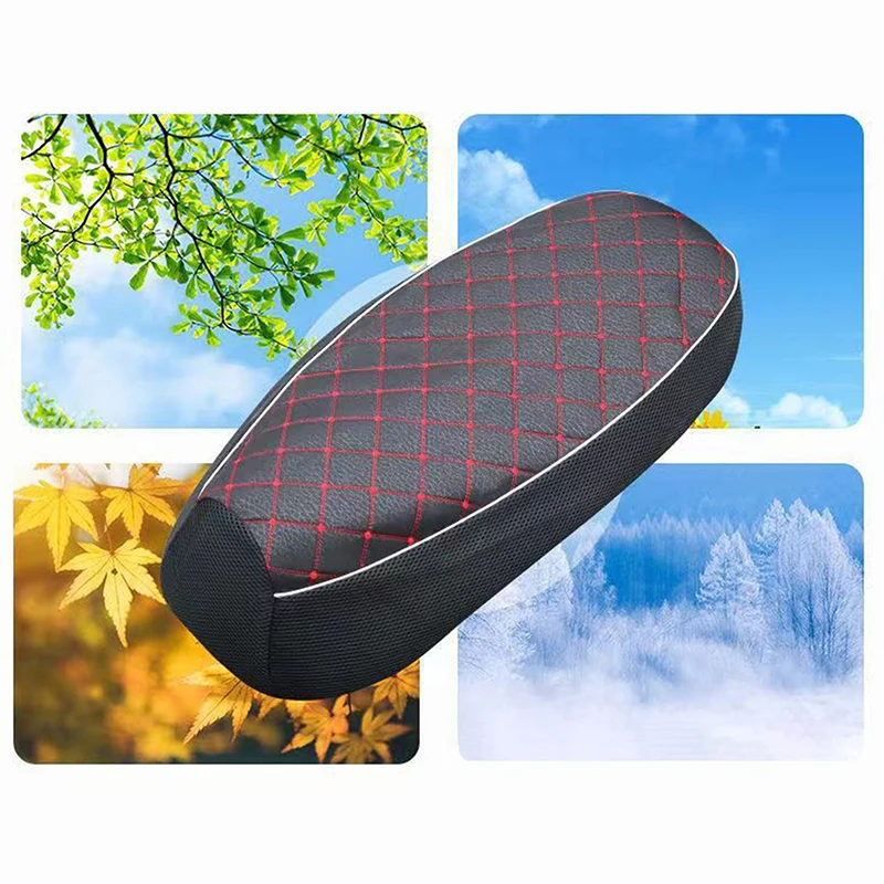 Cushion Seat Cover Motorcycle Seat Cover PU Leather Seat Motor Mesh Breathable Waterproof Scooter Seats Cushion Sunproof Pad
Cushion Seat Cover Motorcycle Seat Cover PU Leather Seat Motor Mesh Breathable Waterproof Scooter Seats Cushion Sunproof Pad