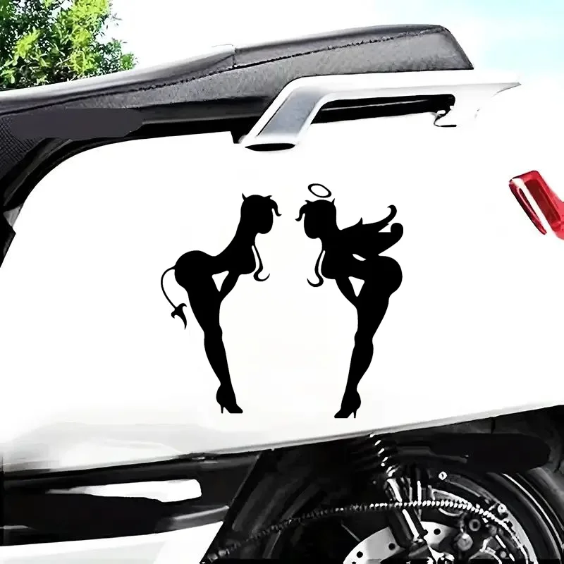 Waterproof Decal for Motorcycle Helmet Car Laptop Guitar Lady Devil Angel Girl Vinyl Sticker 12.5x13cm
Waterproof Decal for Motorcycle Helmet Car Laptop Guitar Lady Devil Angel Girl Vinyl Sticker 12.5x13cm