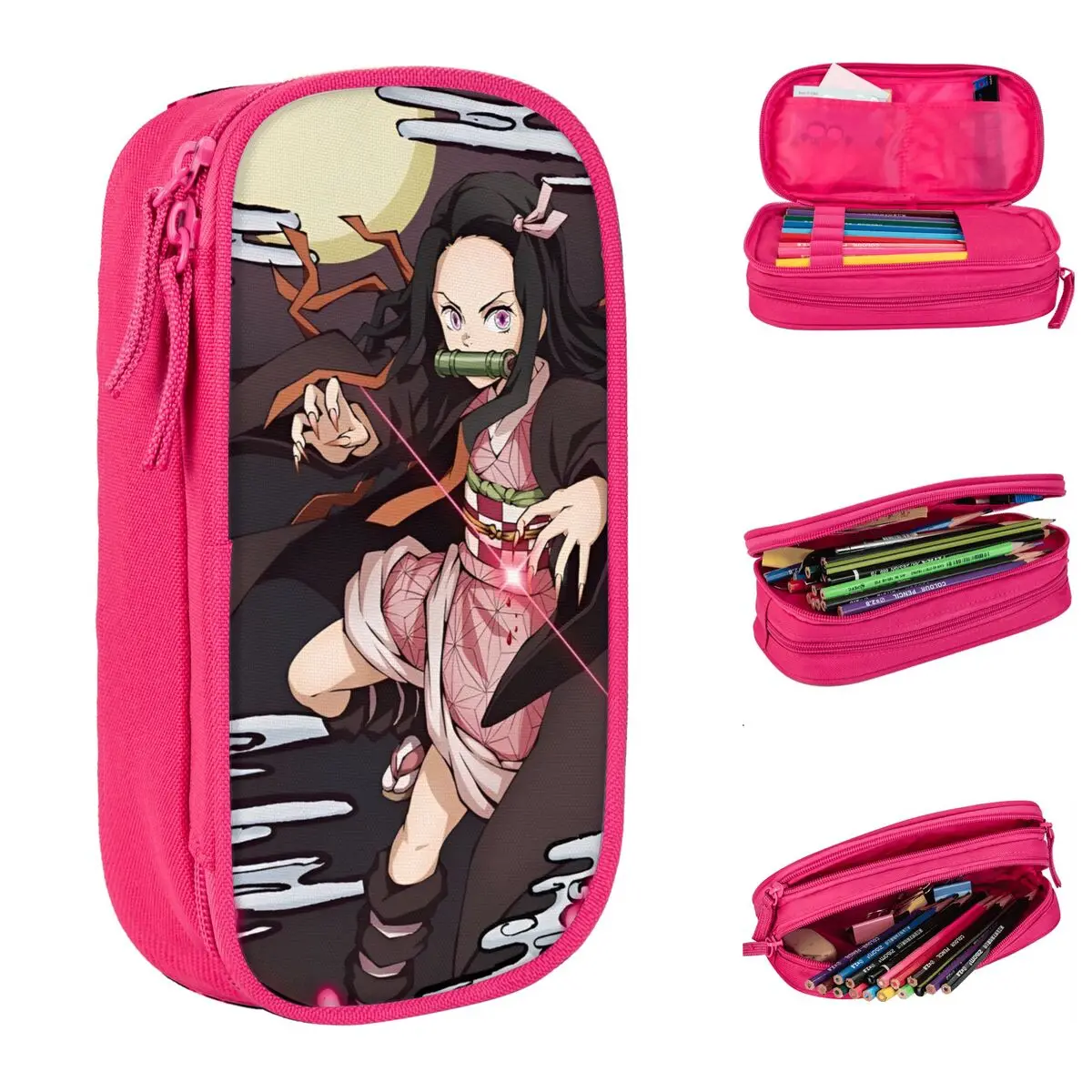 Demons Pencil Case New Vrouwen Cute Nezuko Double Layer Pencil Box Students Lovely Large School Pencil Cases Supplies
Demons Pencil Case New Vrouwen Cute Nezuko Double Layer Pencil Box Students Lovely Large School Pencil Cases Supplies