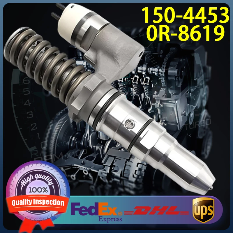 150-4453 0R-8619 High Quality Diesel Fuel Injector 1504453 0R8619 for Caterpillar CAT 5130B 5230B Engine
150-4453 0R-8619 High Quality Diesel Fuel Injector 1504453 0R8619 for Caterpillar CAT 5130B 5230B Engine