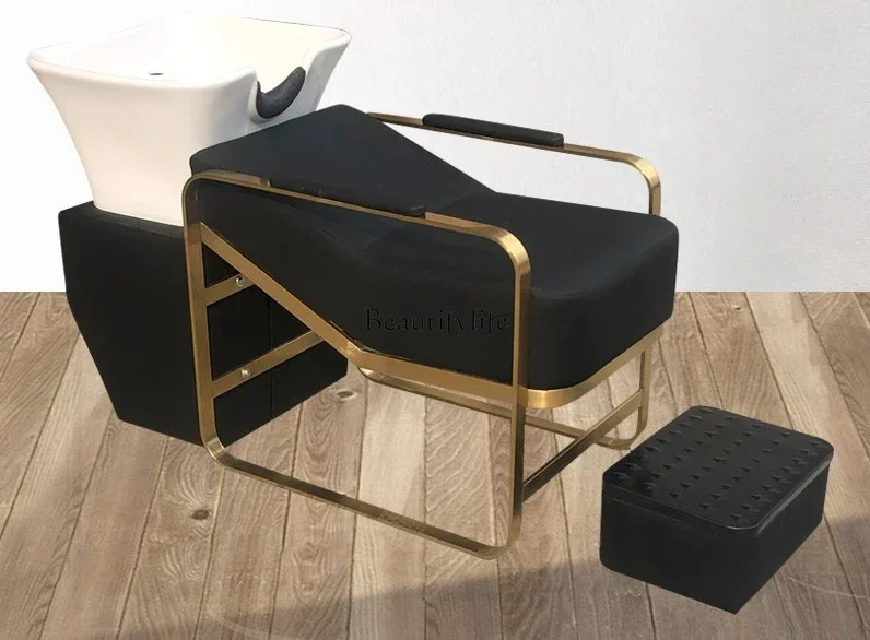 Simple Shampoo Chair Barber Shop High-End Lying Half Punch Hair Salon Sitting Flushing Bed
Simple Shampoo Chair Barber Shop High-End Lying Half Punch Hair Salon Sitting Flushing Bed