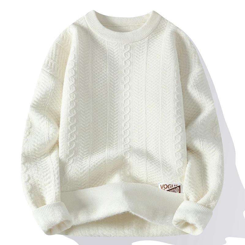 Autumn and Winter New Casual Gentleman Fashion Business Korean Version Slim Trend Solid Color Handsome Men's Crewneck Sweater
Autumn and Winter New Casual Gentleman Fashion Business Korean Version Slim Trend Solid Color Handsome Men's Crewneck Sweater