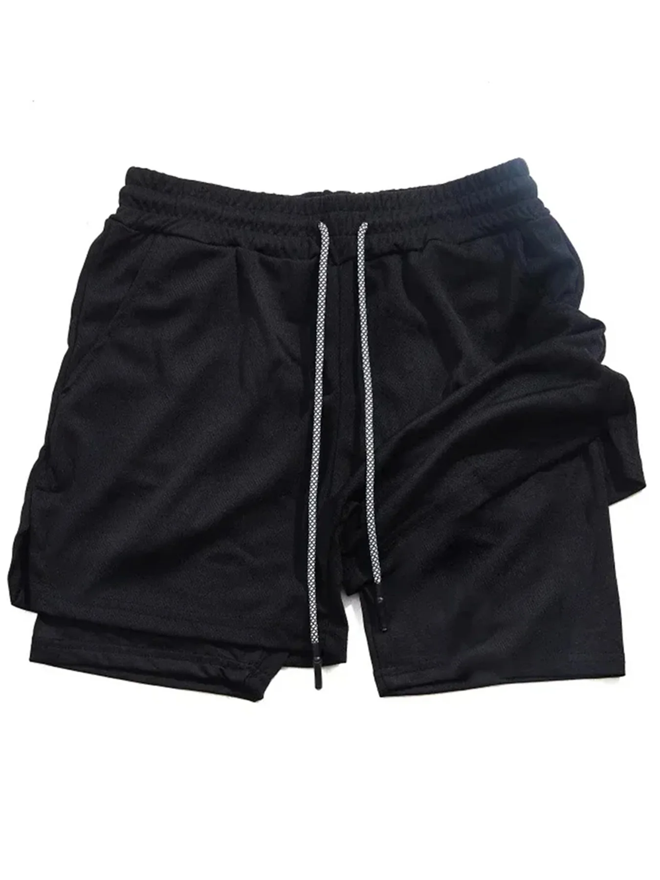 Summer sports versatile double layer men's shorts everyday casual quick-drying sports shorts men
Summer sports versatile double layer men's shorts everyday casual quick-drying sports shorts men