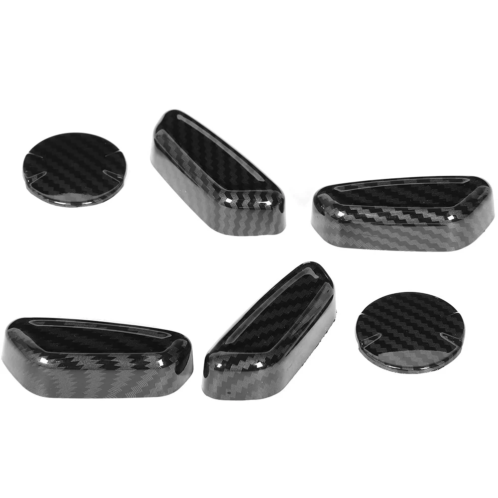 6pcs Carbon Fiber Car Seat Adjustment Switch Handle Button Trim Decoration for Ford F150 2015-2020
6pcs Carbon Fiber Car Seat Adjustment Switch Handle Button Trim Decoration for Ford F150 2015-2020