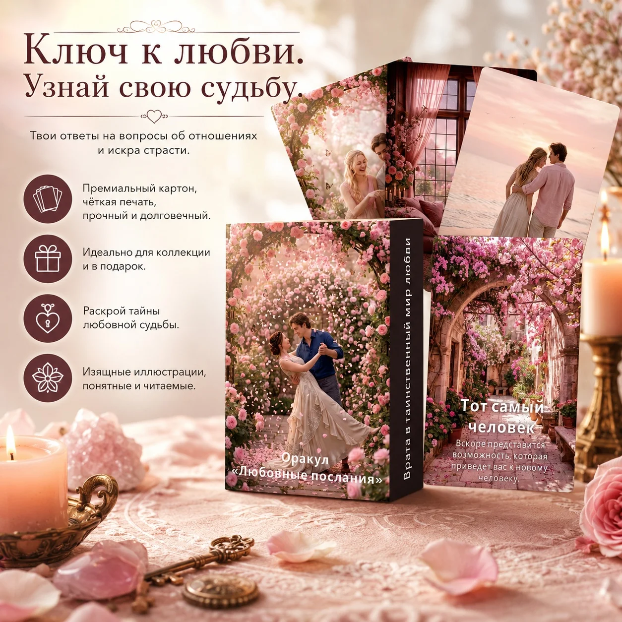 Russian Minimalist Modern Love Messenger Oracle Cards, 50 Soul Mate Tarot Cards, Psychological Guidance Divination Cards, Gift
Russian Minimalist Modern Love Messenger Oracle Cards, 50 Soul Mate Tarot Cards, Psychological Guidance Divination Cards, Gift
