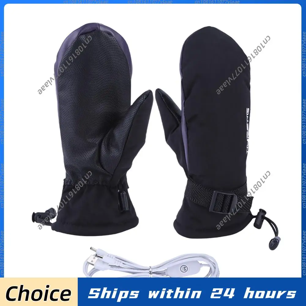 Double-Side Heating Electric Heated Mittens USB Winter Ski Gloves Fleece Warm Anti-Slip for Ice-Skating (Power Bank Not Included
Double-Side Heating Electric Heated Mittens USB Winter Ski Gloves Fleece Warm Anti-Slip for Ice-Skating (Power Bank Not Included