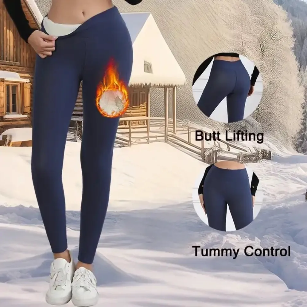 Comfortable High Waist Fleece Leggings Elastic Slim Velvet Tights Prevent Cold Thicken Warm Yoga Pilates Pants Women Wear
Comfortable High Waist Fleece Leggings Elastic Slim Velvet Tights Prevent Cold Thicken Warm Yoga Pilates Pants Women Wear
