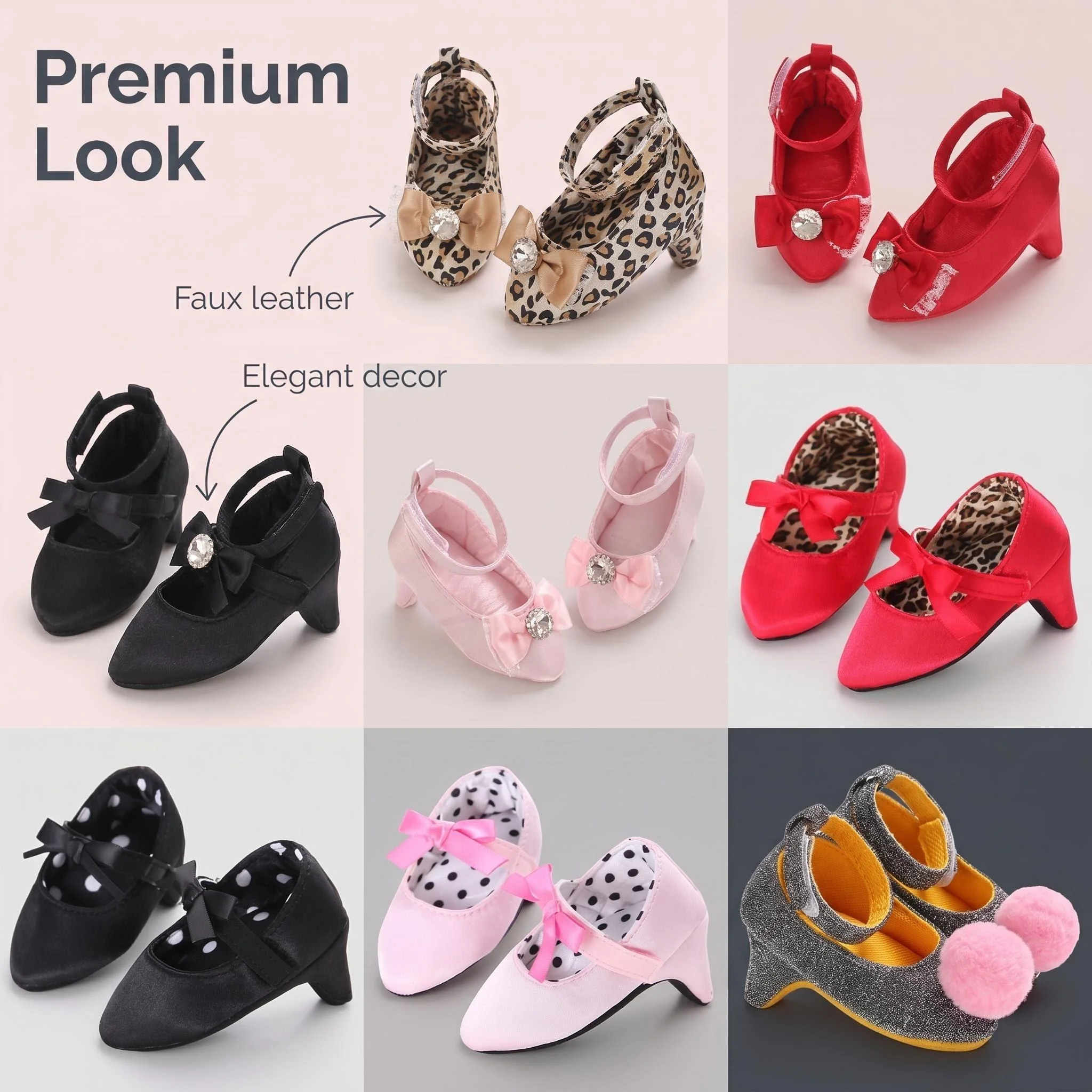 Baby Girls First Princess Heels Party Bow Shoes Soft Sole Spring Autumn Toddler Dress Up
Baby Girls First Princess Heels Party Bow Shoes Soft Sole Spring Autumn Toddler Dress Up