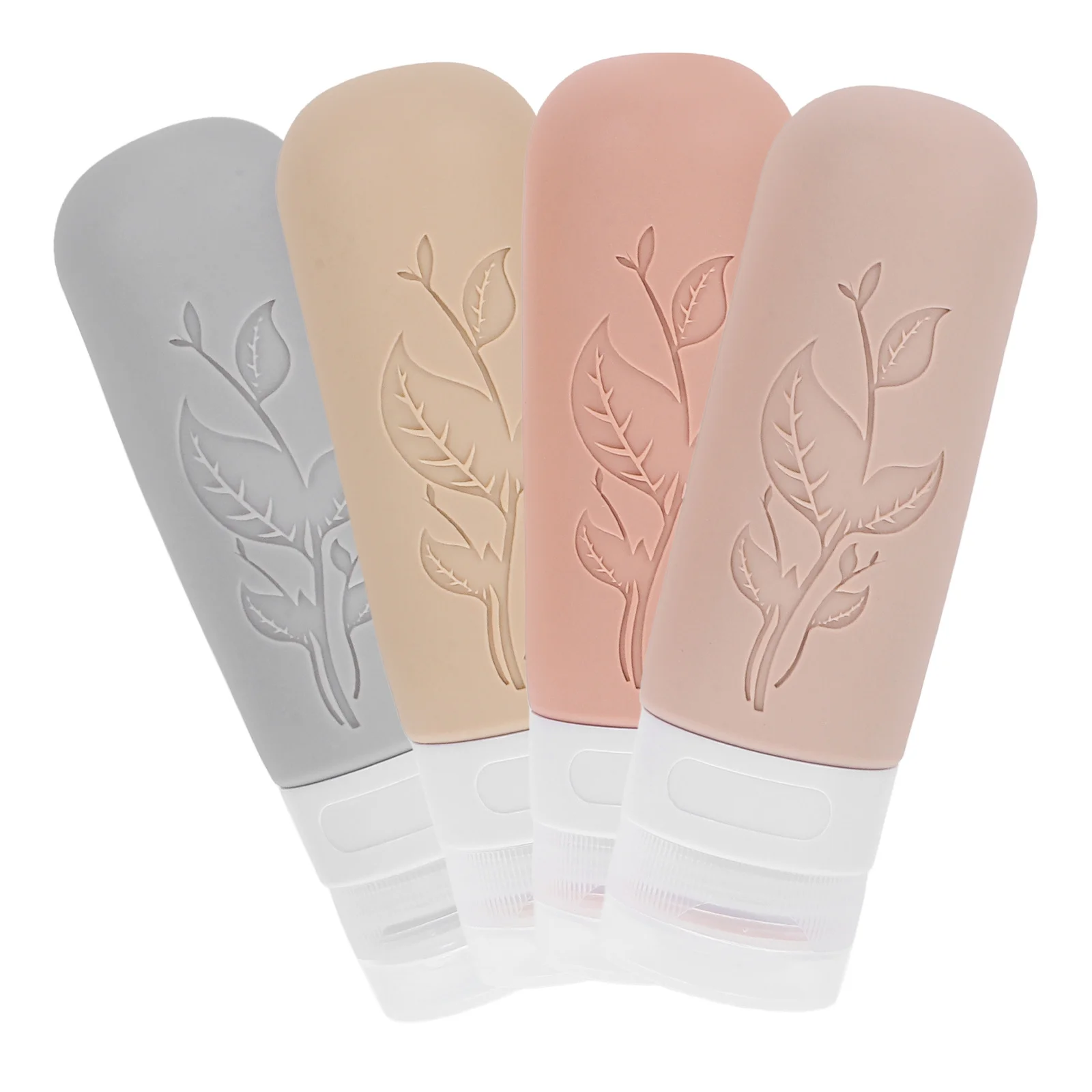 4Pcs Leak Proof Refillable Travel Bottles Silicone Squeeze Tubes Travel Size Portable Containers for Toiletries
4Pcs Leak Proof Refillable Travel Bottles Silicone Squeeze Tubes Travel Size Portable Containers for Toiletries