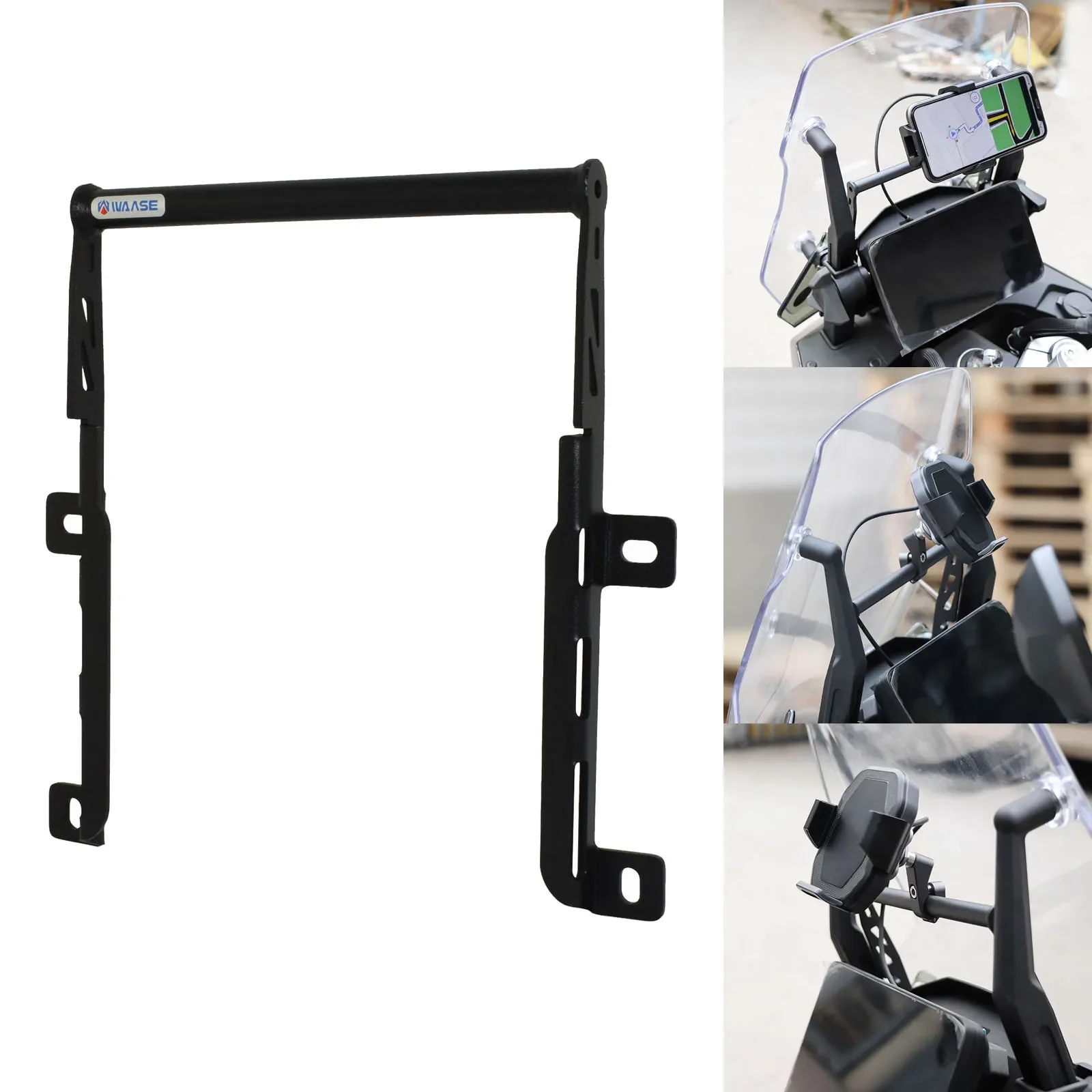 WAASE For CFMOTO 800 MT 800MT 2021 2022 2023 14mm Handlebar GPS Navigation Mobile Phone Mount Holder Bracket Support
WAASE For CFMOTO 800 MT 800MT 2021 2022 2023 14mm Handlebar GPS Navigation Mobile Phone Mount Holder Bracket Support