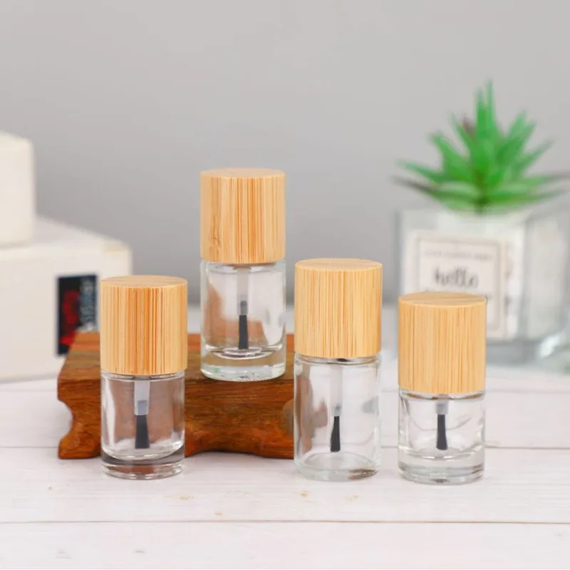 10/30pcs 5ml 8ml 10ml 15ml Cosmetic Nail Polish Bottle Packaging Round Bottle Empty Glass Nail Gel Bottles With Brush Bamboo Cap
10/30pcs 5ml 8ml 10ml 15ml Cosmetic Nail Polish Bottle Packaging Round Bottle Empty Glass Nail Gel Bottles With Brush Bamboo Cap