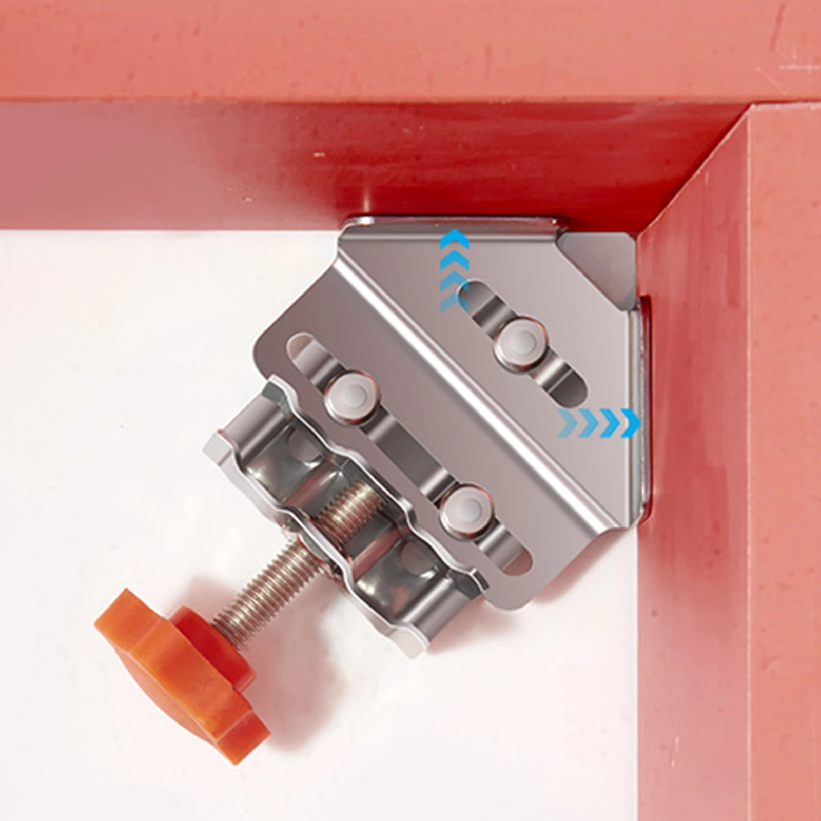 90-градусный локатор зажимов для сращивания, регулируемая поворотная челюсть, зажим для фоторамки из нержавеющей стали, деревянные угловые зажимы для сращивания деревянных панелей 
90-градусный локатор зажимов для сращивания, регулируемая поворотная челюсть, зажим для фоторамки из нержавеющей стали, деревянные угловые зажимы для сращивания деревянных панелей