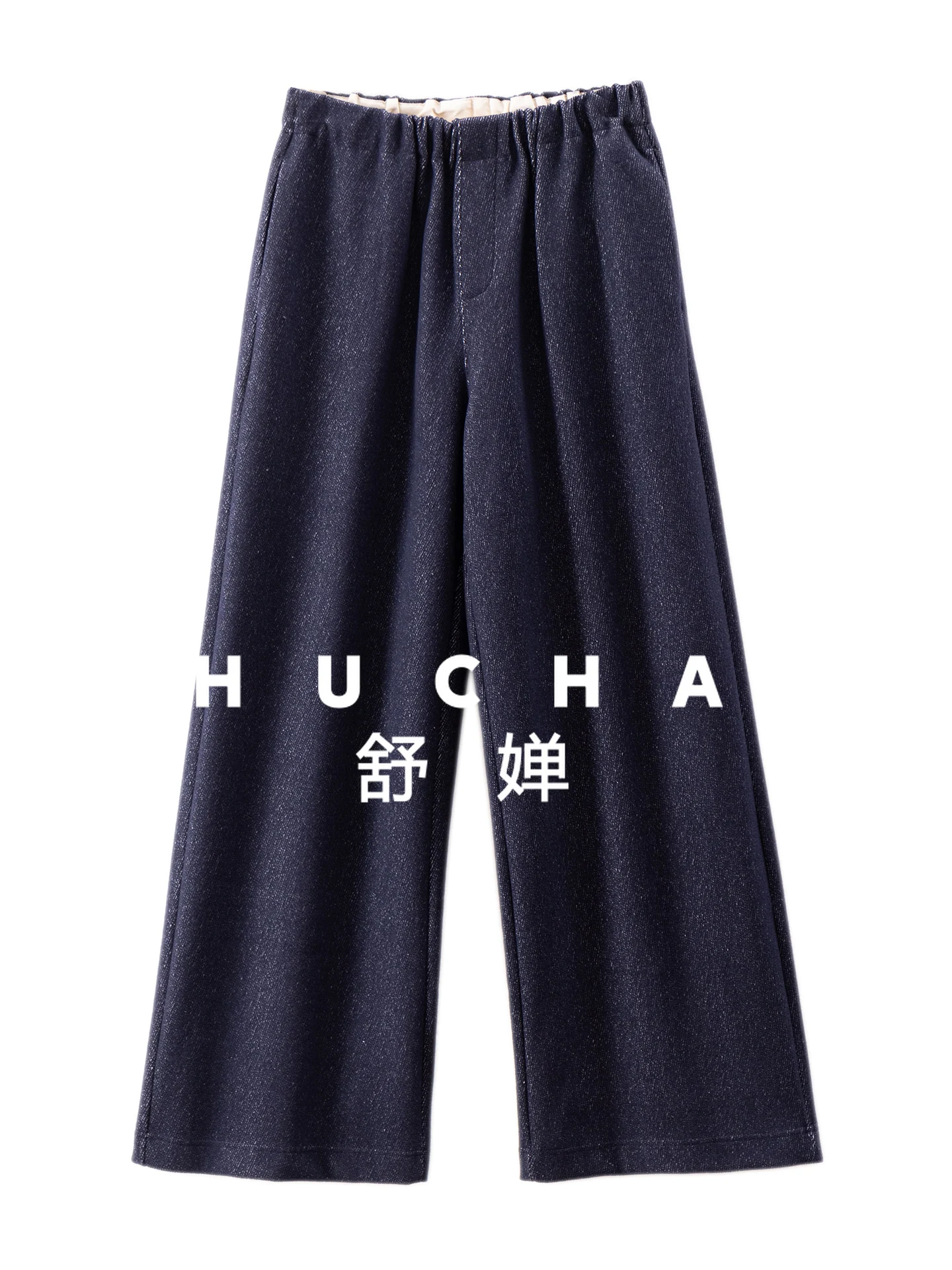 Knitted Denim, French Soft Drape Retro Dark Blue Elastic High-waisted Straight Wide-leg Pants Women's 30I2
Knitted Denim, French Soft Drape Retro Dark Blue Elastic High-waisted Straight Wide-leg Pants Women's 30I2