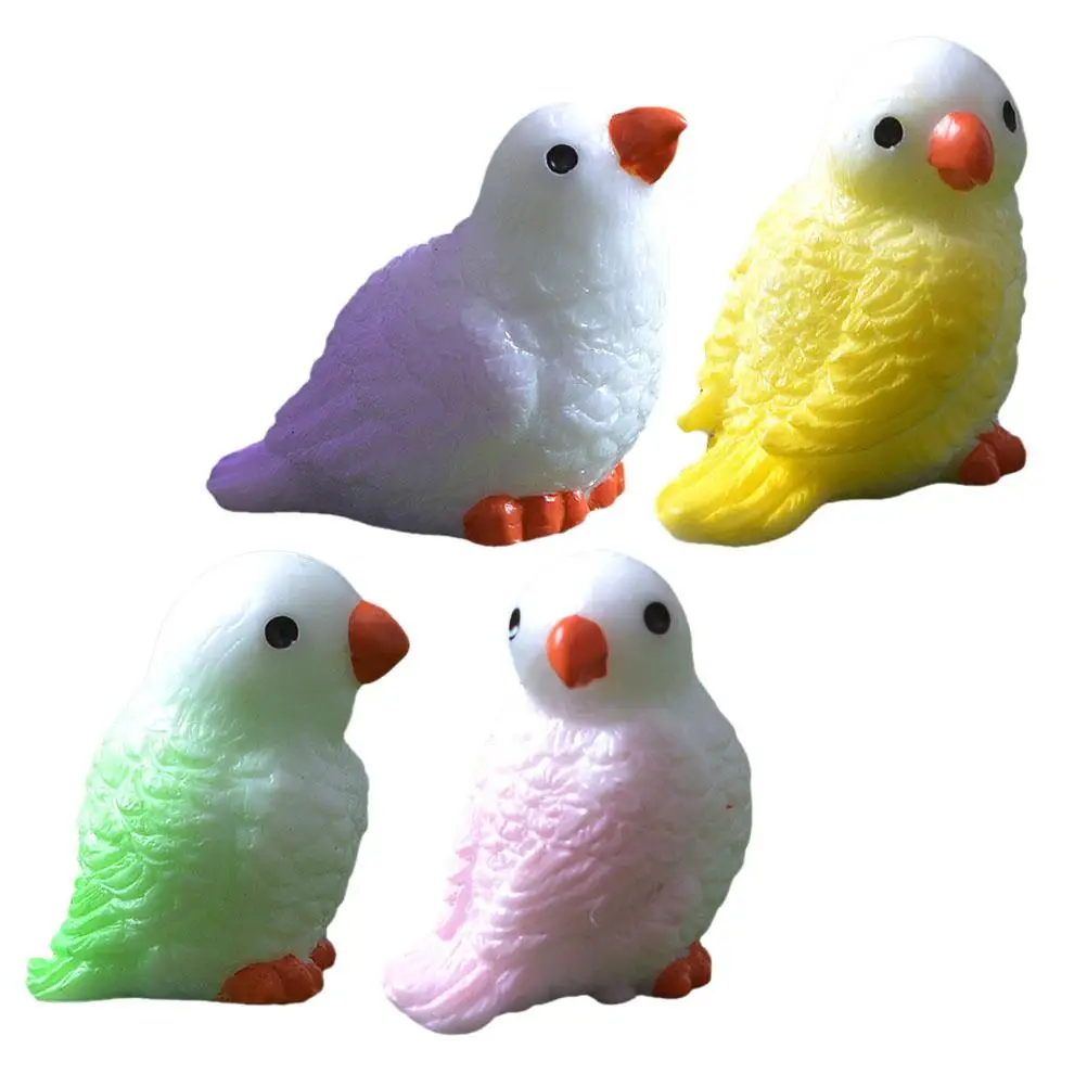 4 Pcs Mini Parrot Figurines Resin Decorative Statues for Garden L scaping Accessories Tiny Bird Crafts Miniature
4 Pcs Mini Parrot Figurines Resin Decorative Statues for Garden L scaping Accessories Tiny Bird Crafts Miniature