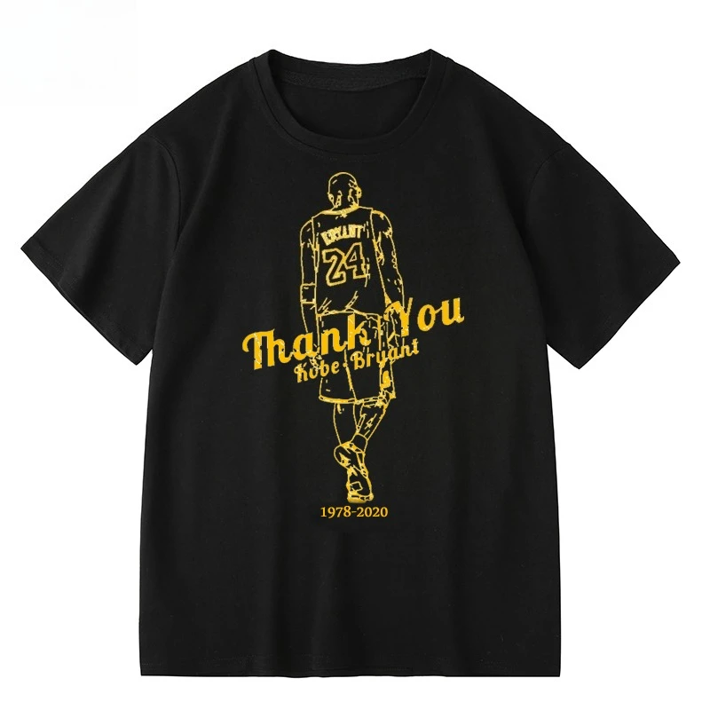 Футболка Farewell To Kobe Bryant Памятная футболка Свободная баскетбольная футболка No. Топ из чистого хлопка Black Mamba с короткими рукавами 24.
Футболка Farewell To Kobe Bryant Памятная футболка Свободная баскетбольная футболка No. Топ из чистого хлопка Black Mamba с короткими рукавами 24.