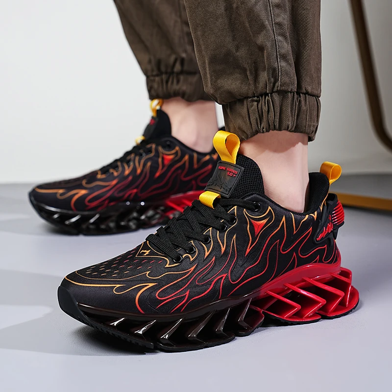 High quality sports shoes men's cushioning rebound lightweight running shoes breathable training men's shoes
High quality sports shoes men's cushioning rebound lightweight running shoes breathable training men's shoes