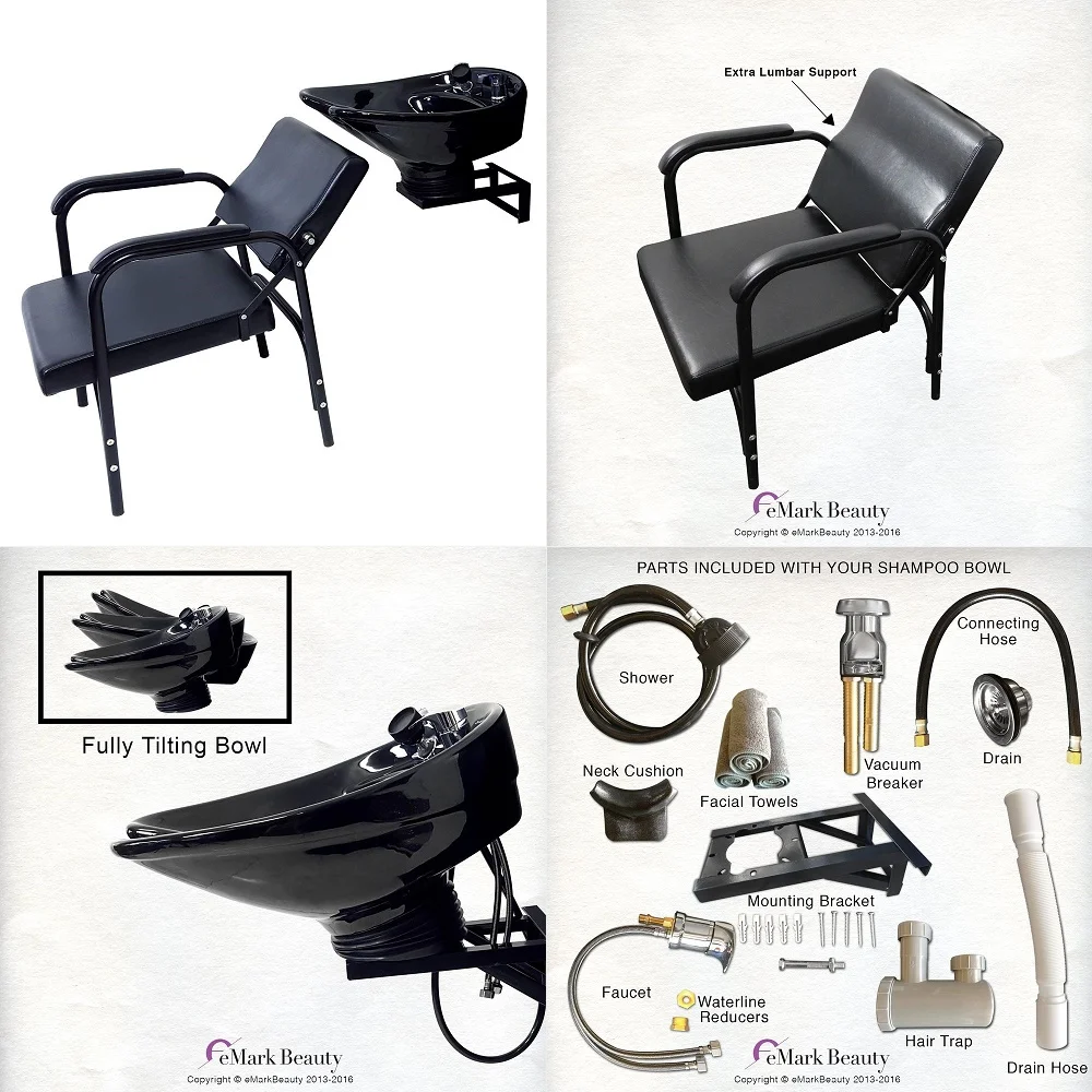 CERAMIC Wall Mounted Tilting Bowl Reclining Shampoo Chair TLCB07WT216
CERAMIC Wall Mounted Tilting Bowl Reclining Shampoo Chair TLCB07WT216