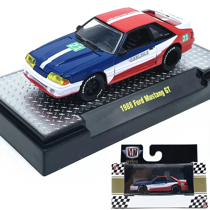 Модель автомобиля 1:64M2 1988, модель автомобиля Mustang GT, имитация модели автомобиля из сплава, коллекция украшений, новый с упаковкой.
Модель автомобиля 1:64M2 1988, модель автомобиля Mustang GT, имитация модели автомобиля из сплава, коллекция украшений, новый с упаковкой.