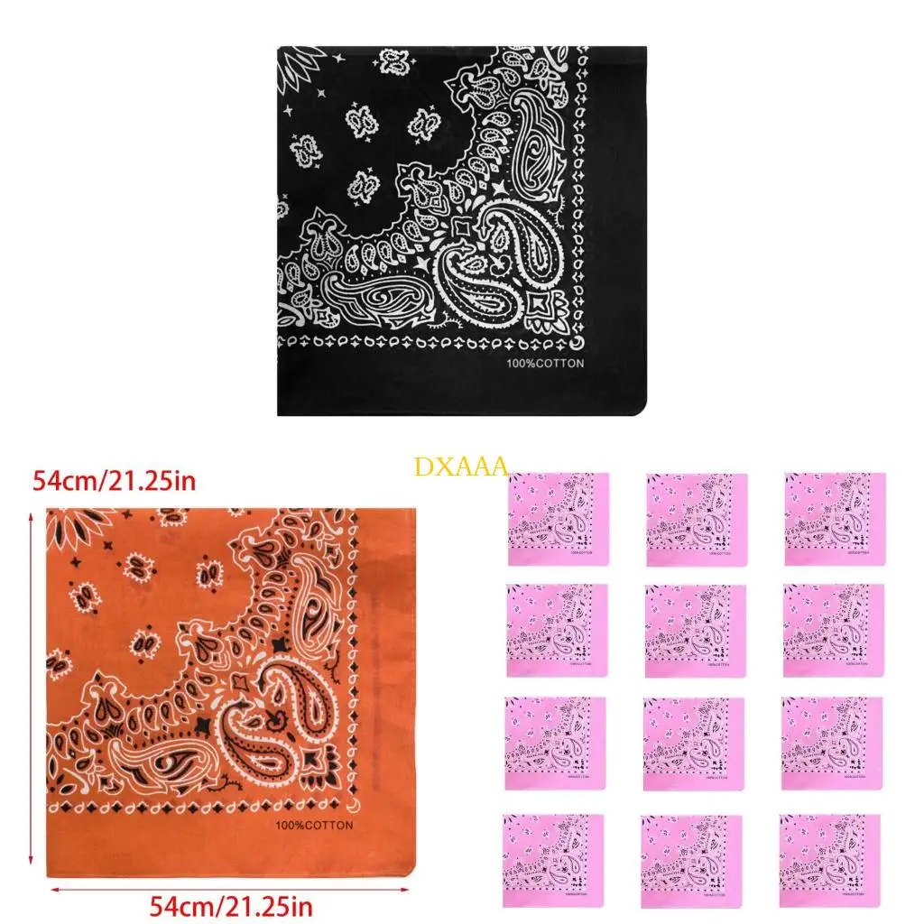 DXAA 12Pcs Adjustable Face Cover Scarf Soft Fabric Bandana Headwrap For Outdoor Adventures Sport Activity Entertainment
DXAA 12Pcs Adjustable Face Cover Scarf Soft Fabric Bandana Headwrap For Outdoor Adventures Sport Activity Entertainment