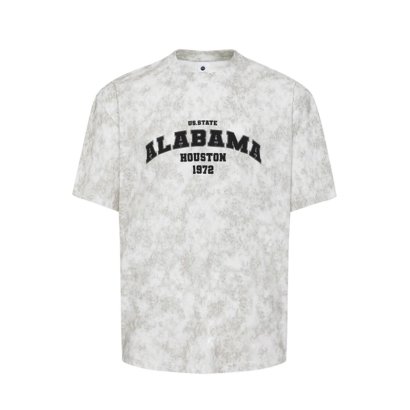 F9893 American T short-sleeved printed high-quality tide personality loose casual fashion trend versatile male models
F9893 American T short-sleeved printed high-quality tide personality loose casual fashion trend versatile male models