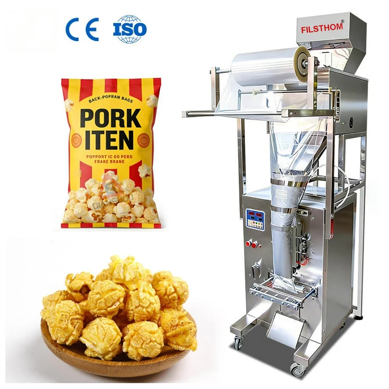 Potato Chips Puffed Food Snack Filling Weighing Packaging Machine With Large Funnel Double Vibration Can Nitrogen Gas Filled
Potato Chips Puffed Food Snack Filling Weighing Packaging Machine With Large Funnel Double Vibration Can Nitrogen Gas Filled