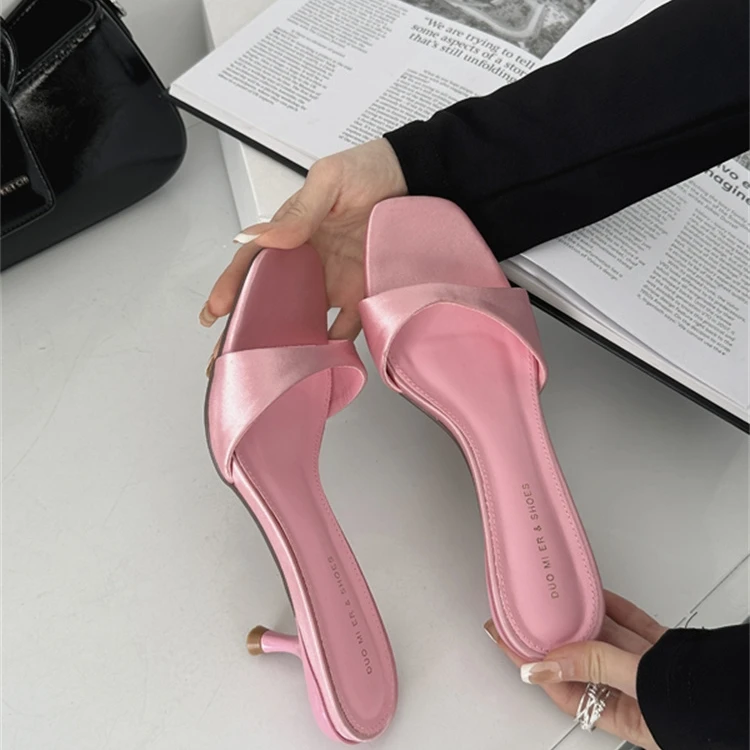 Новый стиль 2021, темпераментные женские босоножки на тонком каблуке с открытым носком, босоножки на высоком каблуке и квадратным носком для верхней одежды
Новый стиль 2021, темпераментные женские босоножки на тонком каблуке с открытым носком, босоножки на высоком каблуке и квадратным носком для верхней одежды