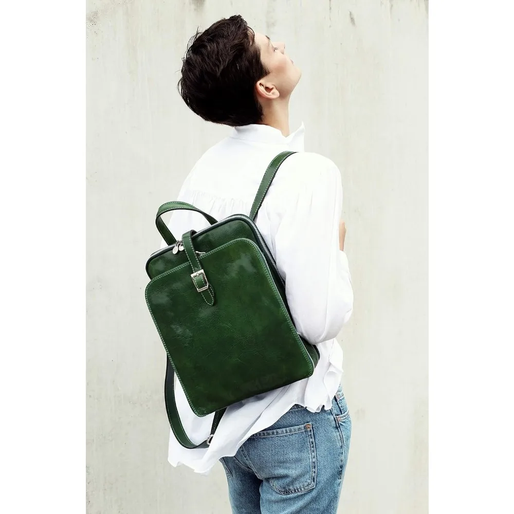 Time Resistance Leather Backpack Convertible to Shoulder Bag - Handmade For Laptops up to 12in Daybag Rucksack
Time Resistance Leather Backpack Convertible to Shoulder Bag - Handmade For Laptops up to 12in Daybag Rucksack