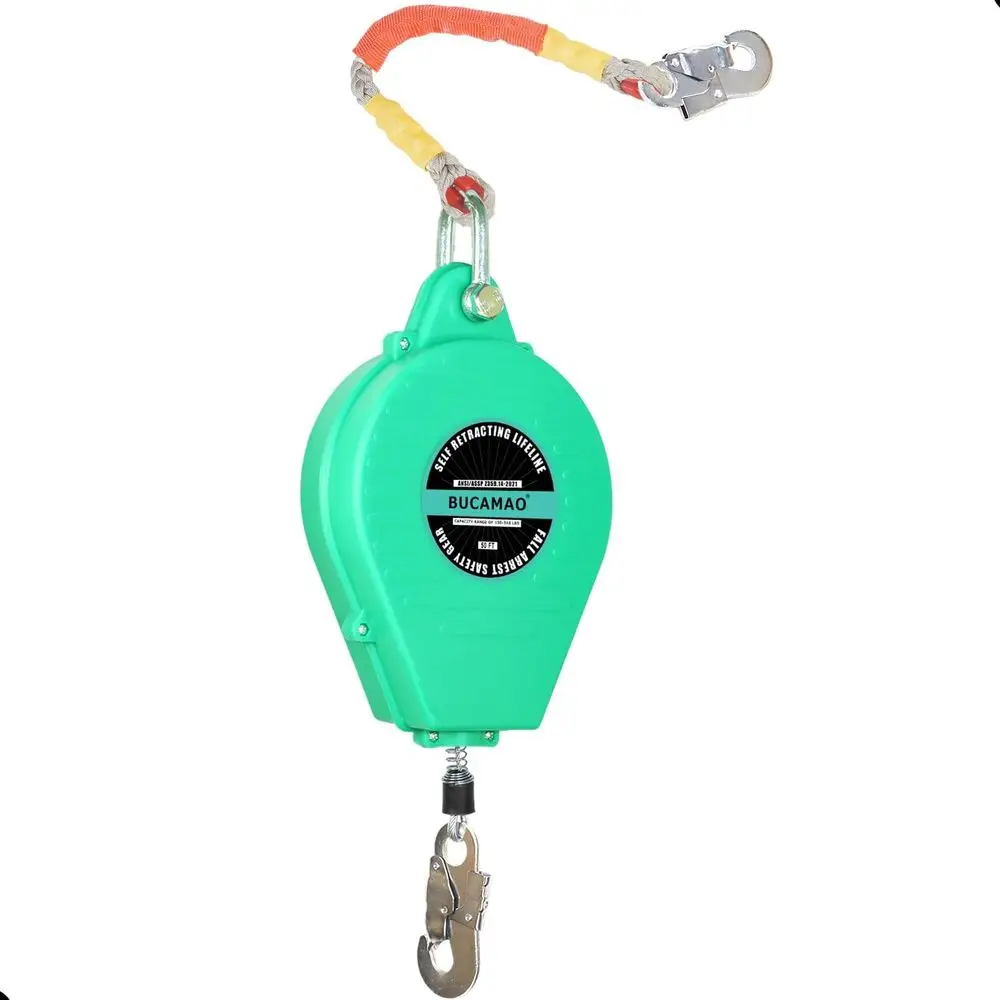Retractable Steel Wire Safety Lanyard, 50T Capacity, PPE Restraint Ropes & Lanyards for All Protection
Retractable Steel Wire Safety Lanyard, 50T Capacity, PPE Restraint Ropes & Lanyards for All Protection