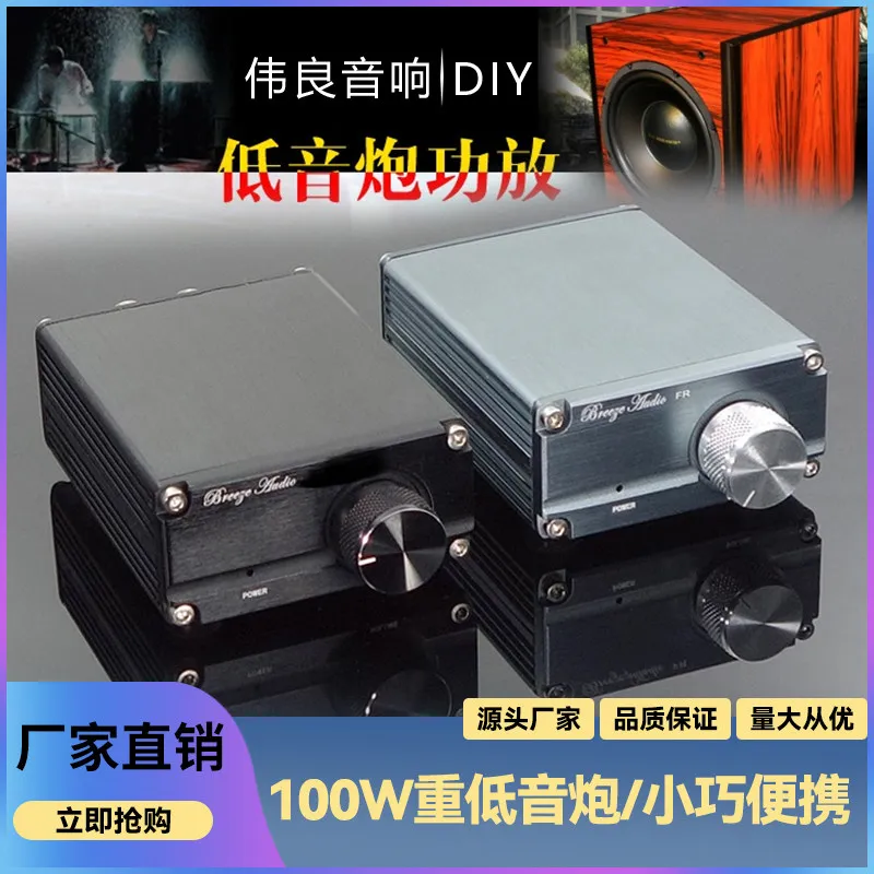 Сабвуфер Weiliang B3 100W Hi-Fi для аудиофилов с цифровым усилителем класса D B10, мощный усилитель
Сабвуфер Weiliang B3 100W Hi-Fi для аудиофилов с цифровым усилителем класса D B10, мощный усилитель