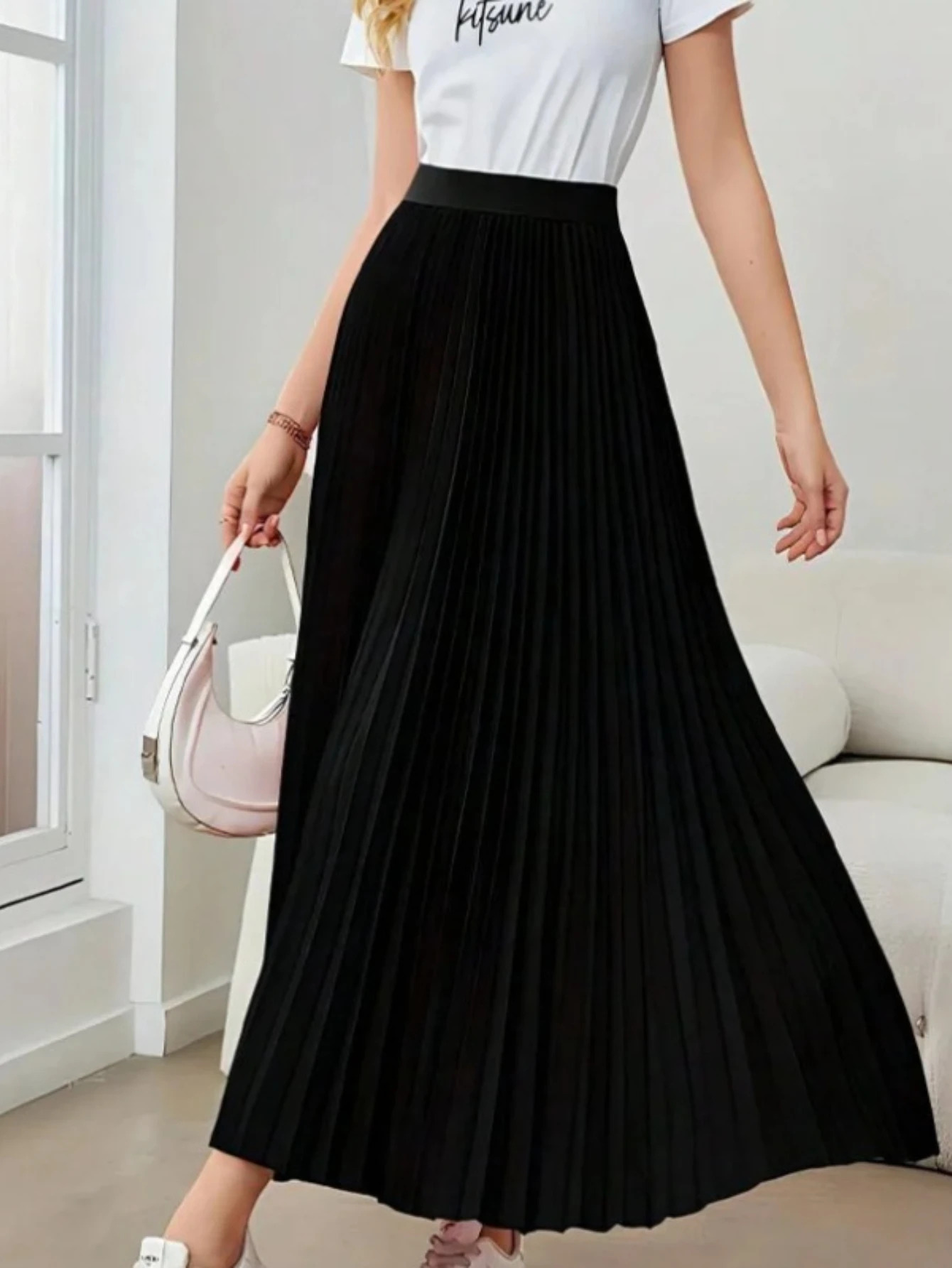 midi skirt new elegant pleated umbrella skirt for women
midi skirt new elegant pleated umbrella skirt for women