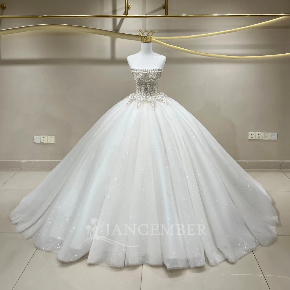 Vintage Backless Wedding Dresses For Woman Bride Organza Lace Up Back Strapless Vestidos De Noiva Customized Chapel Train
Vintage Backless Wedding Dresses For Woman Bride Organza Lace Up Back Strapless Vestidos De Noiva Customized Chapel Train