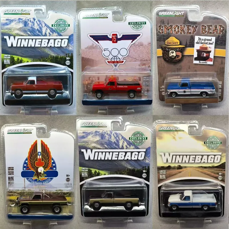 Greenlight 1:64 Limited Edition Diecast Pickup Truck Model, Multi-Style Collection Set, Perfect Gift for Men Car Enthusiasts
Greenlight 1:64 Limited Edition Diecast Pickup Truck Model, Multi-Style Collection Set, Perfect Gift for Men Car Enthusiasts