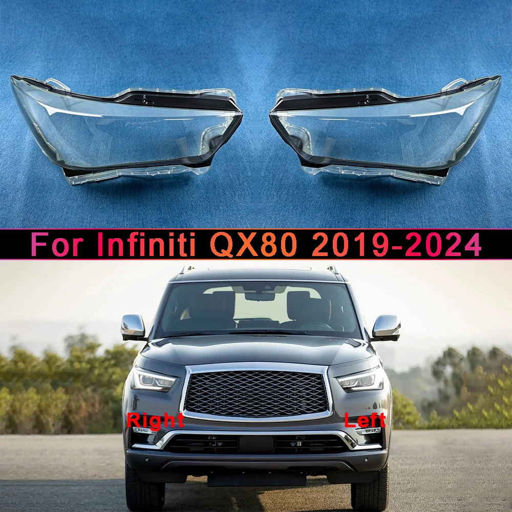 Car Front Headlight cover 2019-2024 For Infiniti QX80 Headlight Cover Replacement Front Car Light Auto Shell Lampcover Lampshade
Car Front Headlight cover 2019-2024 For Infiniti QX80 Headlight Cover Replacement Front Car Light Auto Shell Lampcover Lampshade