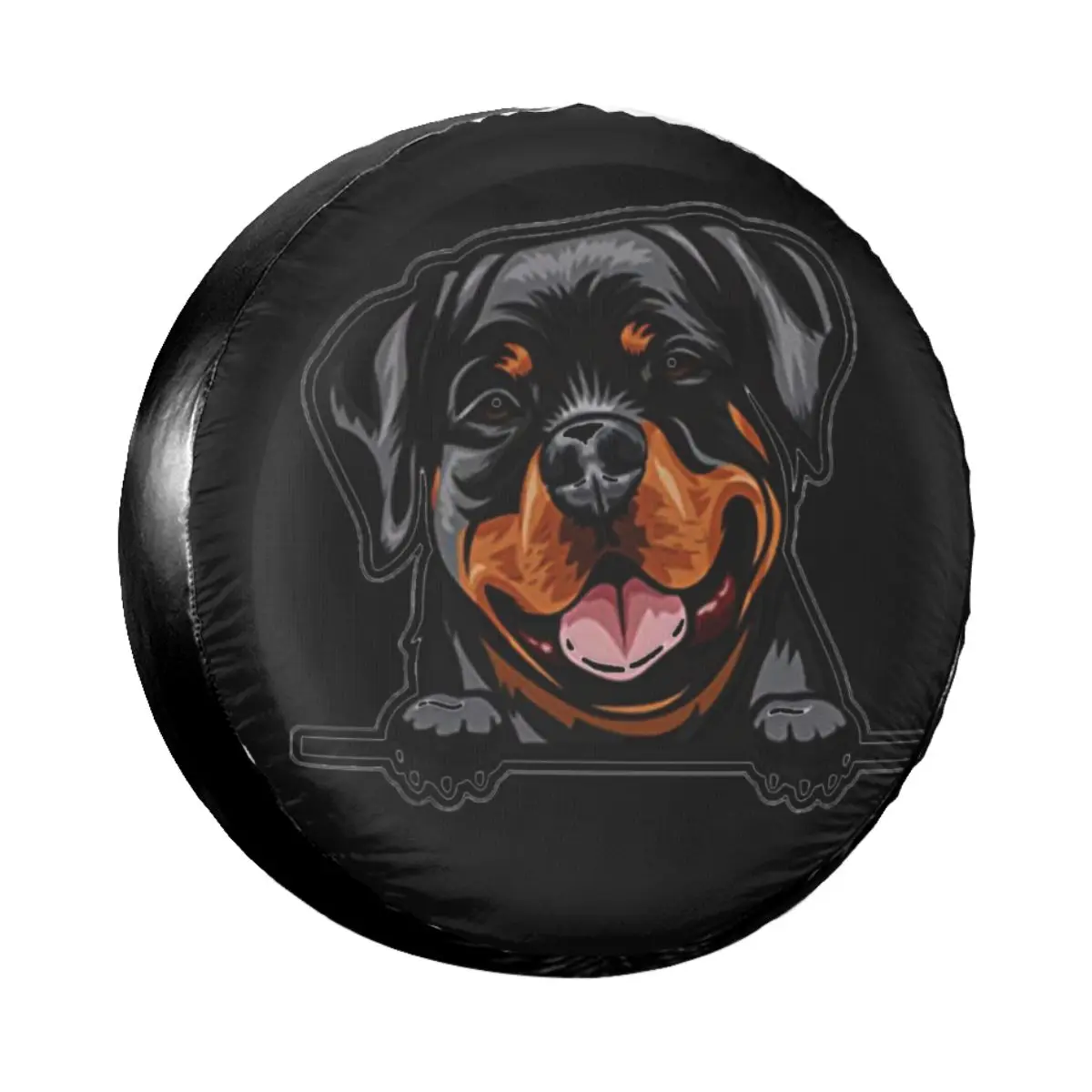 Забавный чехол для запасной шины Rottweiler, наклейка на колесо для Jeep, Mitsubishi Pajero, 14, 15, 16, 17 дюймов, с животными
Забавный чехол для запасной шины Rottweiler, наклейка на колесо для Jeep, Mitsubishi Pajero, 14, 15, 16, 17 дюймов, с животными