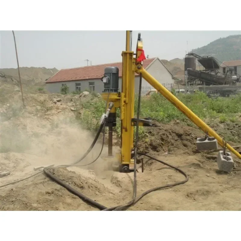 Factory Price Electric Borehole Drilling Rig Dth Drilling Rig with Spare Parts Hydraulic Portable DTH Water Well Drilling Rig
Factory Price Electric Borehole Drilling Rig Dth Drilling Rig with Spare Parts Hydraulic Portable DTH Water Well Drilling Rig