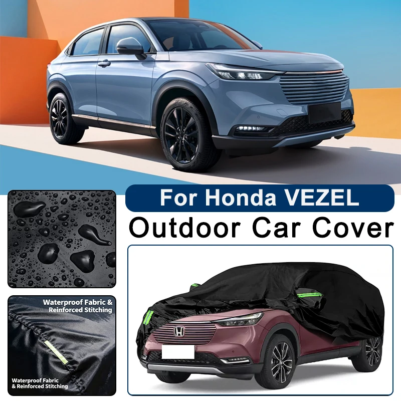 Outdoor Car Cover Waterproof Dustproof UV Sun Protection, Full Car Protector Exterior Accessories For Honda VEZEL RU RV
Outdoor Car Cover Waterproof Dustproof UV Sun Protection, Full Car Protector Exterior Accessories For Honda VEZEL RU RV