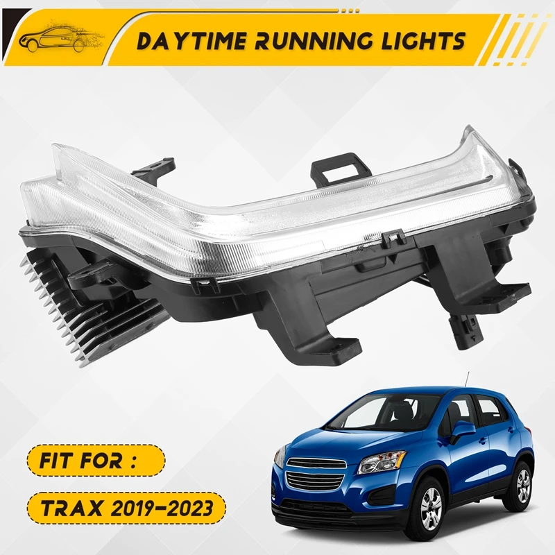 Дневные ходовые огни переднего бампера Противотуманные фары для Chevrolet Trax 2019-2023
Дневные ходовые огни переднего бампера Противотуманные фары для Chevrolet Trax 2019-2023
