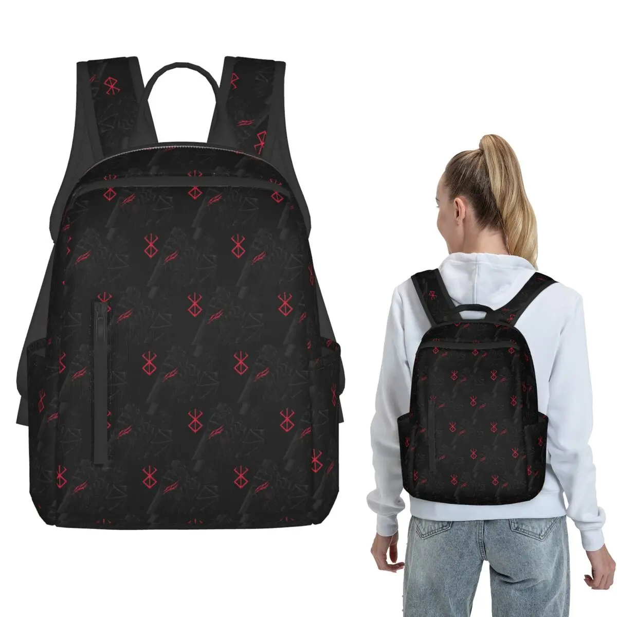 BERSERKER Backpack Daypack Children BookBag School Bag Shoulder Bags for Men Women
BERSERKER Backpack Daypack Children BookBag School Bag Shoulder Bags for Men Women