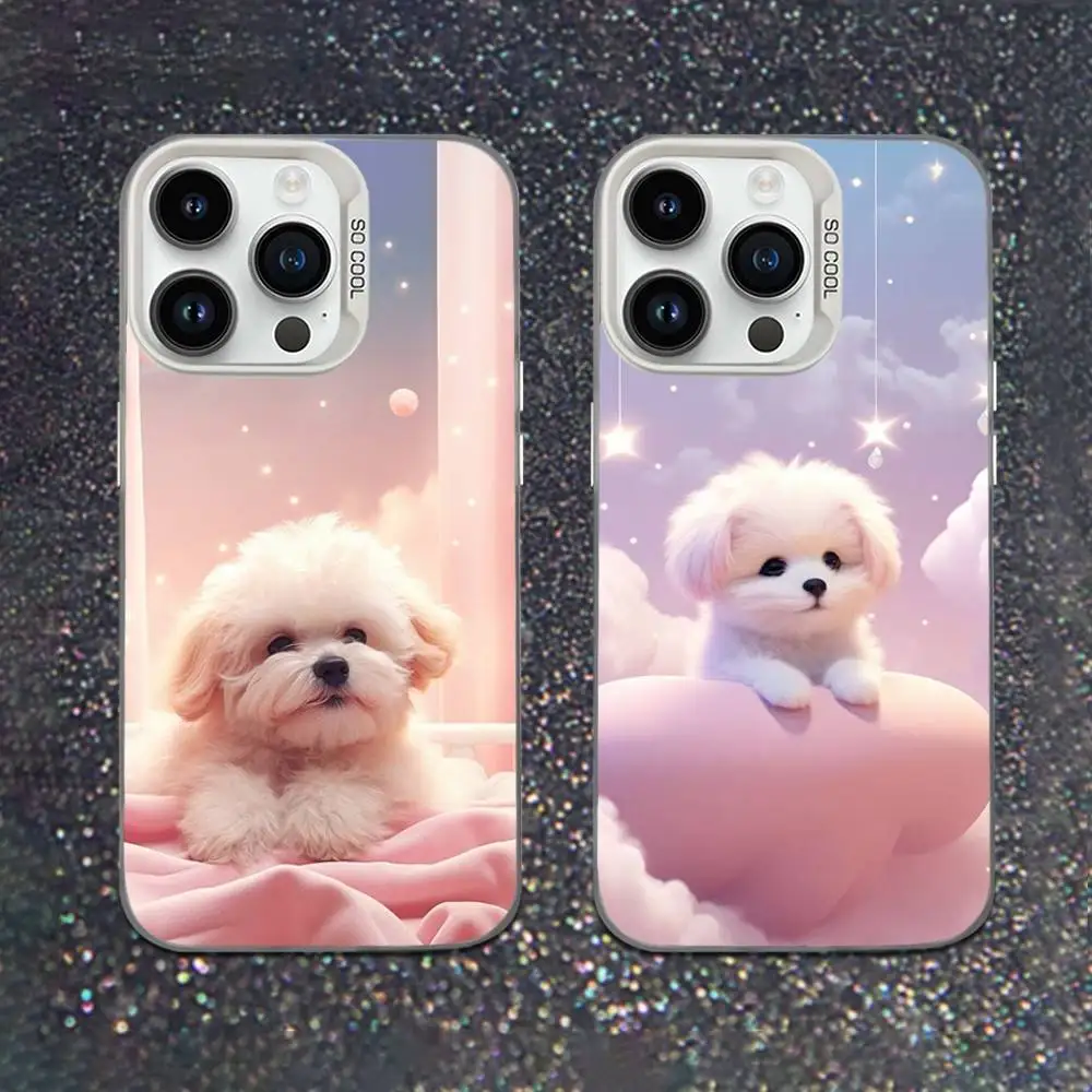 Cute Animal Maltese Dog Phone Case For iPhone 16,15,14,13,12,11,Mini,Pro,XS,SE,MAX White Matte Shockproof Cover 
Cute Animal Maltese Dog Phone Case For iPhone 16,15,14,13,12,11,Mini,Pro,XS,SE,MAX White Matte Shockproof Cover