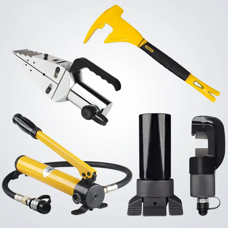 Breaking tool set Manual breaking hydraulic breaking and rescue tools Five-piece set of fire tools
Breaking tool set Manual breaking hydraulic breaking and rescue tools Five-piece set of fire tools