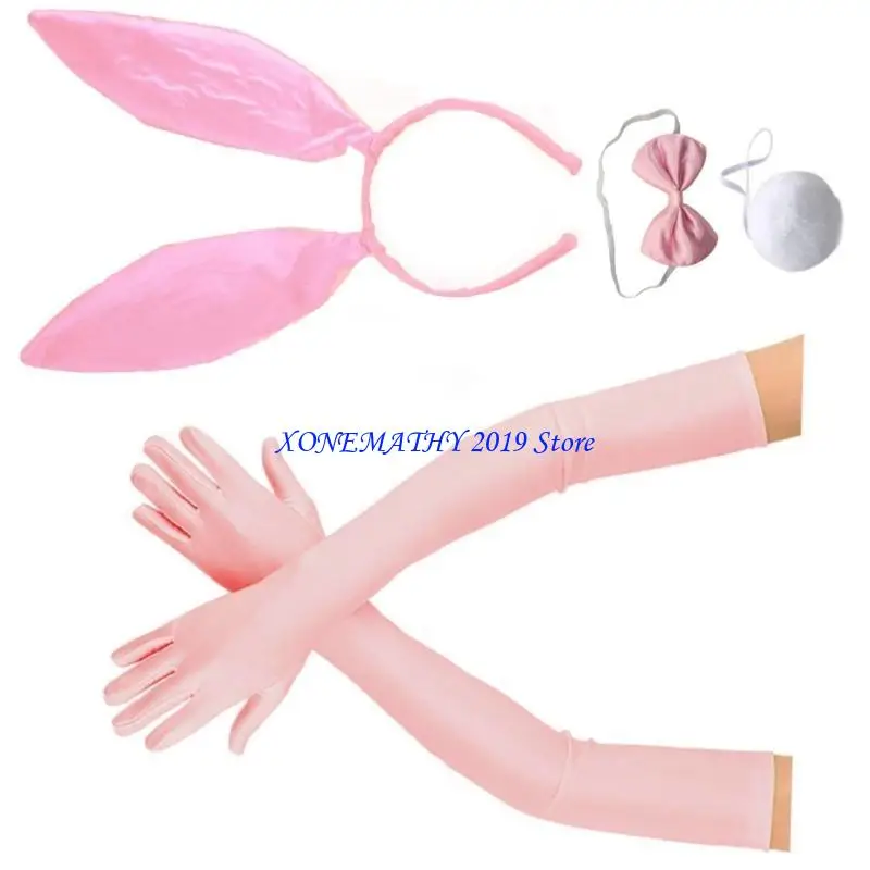 F42F Halloween Party Hair Hoop Lovely Rabbit Ears Headband Masquerades Costume
F42F Halloween Party Hair Hoop Lovely Rabbit Ears Headband Masquerades Costume
