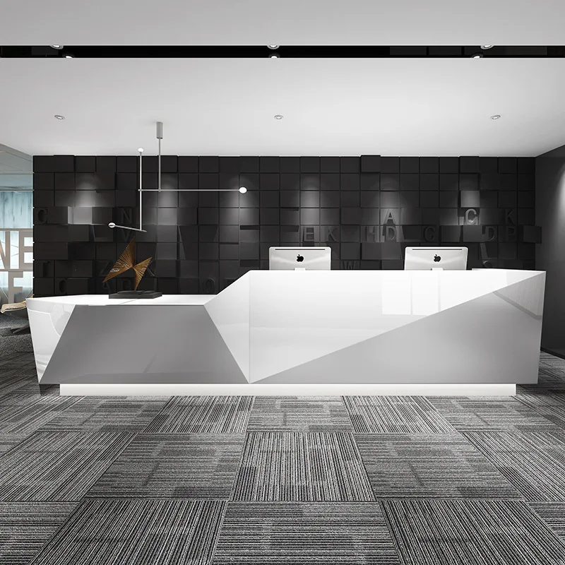 Customized.Modern Simple Design White Front Desk for Office Reception Hotel Salon Beauty Nail Salon Wood Cash Register
Customized.Modern Simple Design White Front Desk for Office Reception Hotel Salon Beauty Nail Salon Wood Cash Register