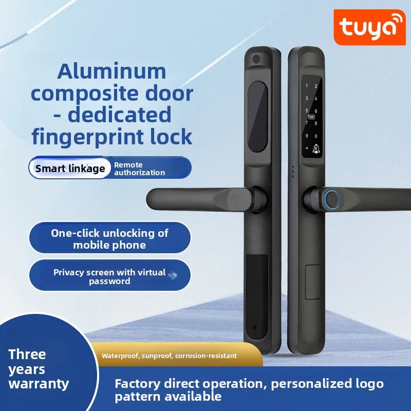 X5 Broken Bridge Aluminum Fingerprint Password Lock Door Swipe Card Electronic Push-pull Translation Smart Door Lock
X5 Broken Bridge Aluminum Fingerprint Password Lock Door Swipe Card Electronic Push-pull Translation Smart Door Lock