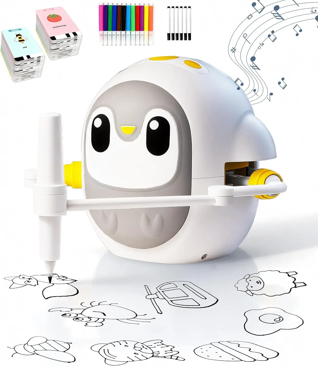 Interactive Drawing Robot for Kids 3-8, Montessori Learning Toy, Step-by-Step Sketching, Educational Gift
Interactive Drawing Robot for Kids 3-8, Montessori Learning Toy, Step-by-Step Sketching, Educational Gift